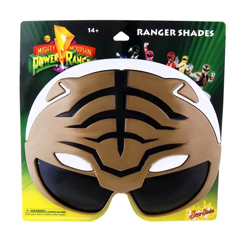 Power Rangers White Ranger Sun-Staches
